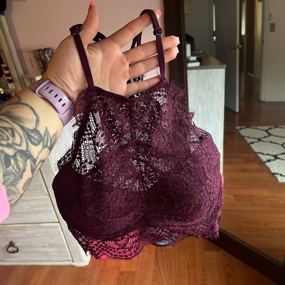 PINK Lace Bralette